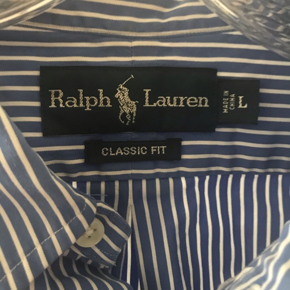 Polo Ralph Lauren button down striped dress shirt - Picture 1 of 2